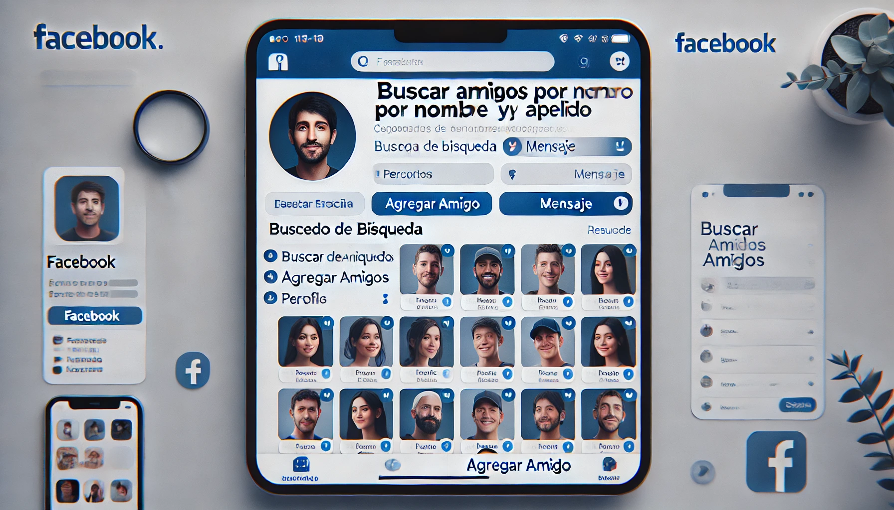 Buscar Amigos en Facebook por nombre y apellido