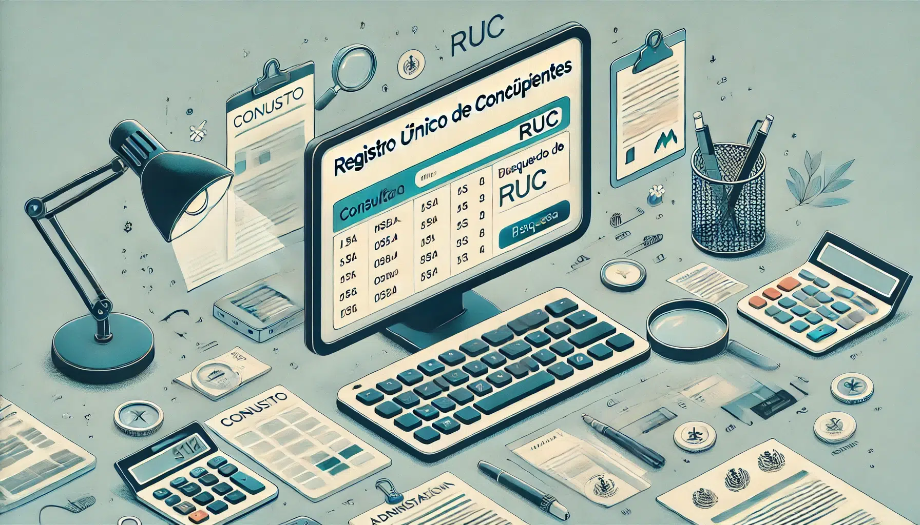 Una-imagen-que-representa-la-consulta-del-Registro-Unico-de-Contribuyentes-RUC-en-linea-mostrando-una-computadora-portatil-abierta-en-una-pagina-we Consulta RUC: Búsqueda por Nombres y Apellidos